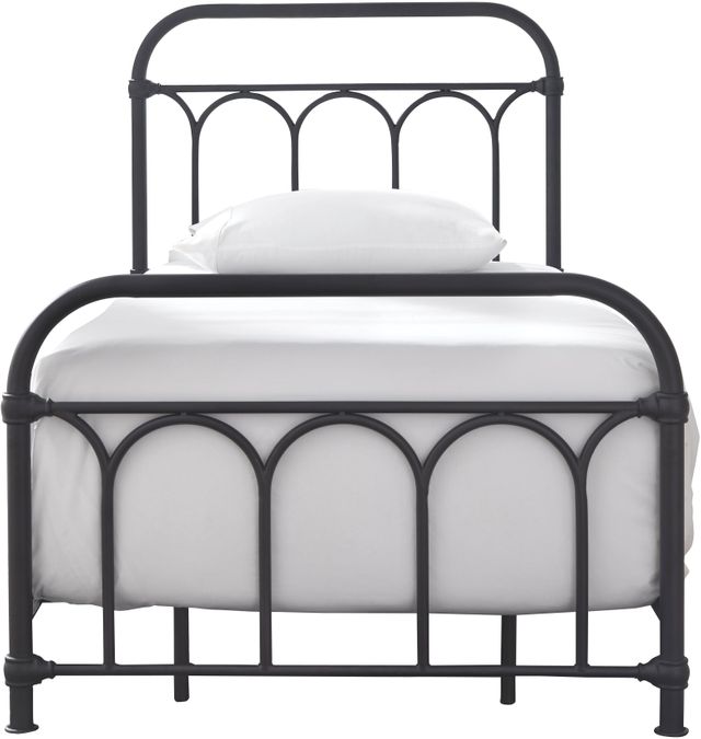 Signature Design by Ashley® Nashburg Black  Twin Metal Youth Bed 2