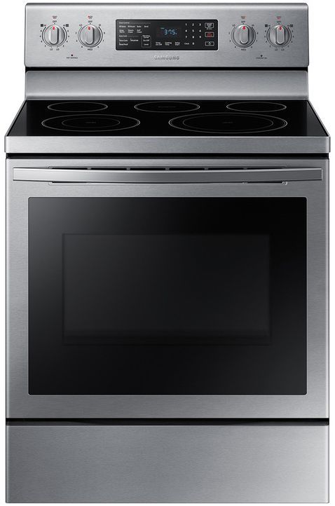 Samsung 30" Stainless Steel Free Standing Electric Range-1