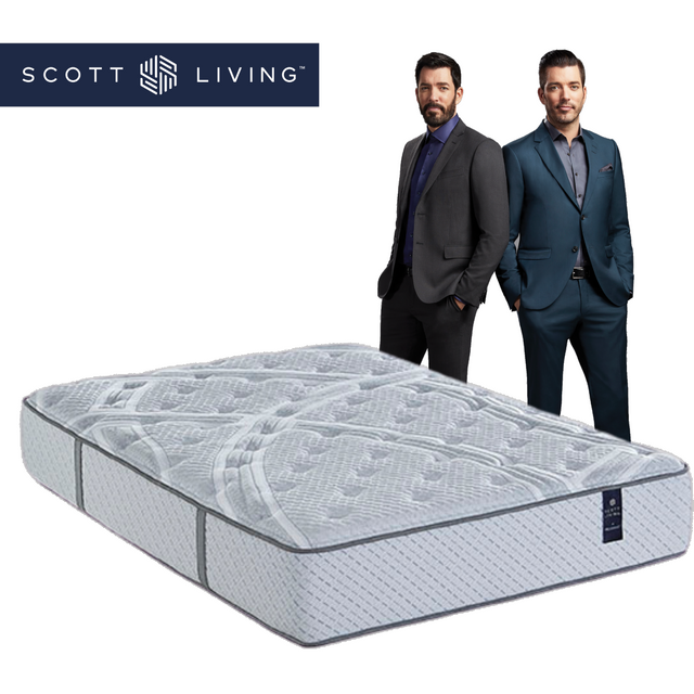 Restonic® Scott Living™ Mediterranean Hybrid Tight Top King Plush Mattress 1