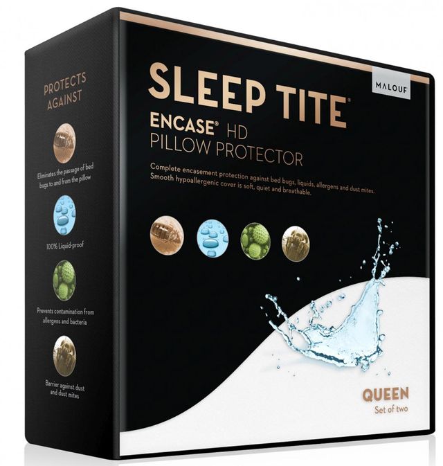 Malouf® Tite® Encase® HD King Pillow Protector 0