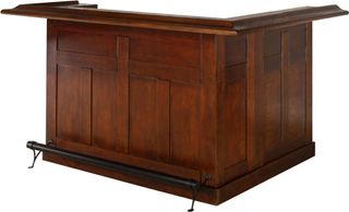 Hillsdale Furniture Brown Cherry Large Bar with Side Bar