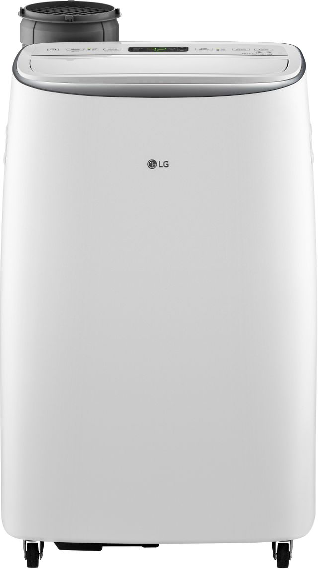 LG 14,000 BTU's White Smart Wi-Fi Portable Air Conditioner 1