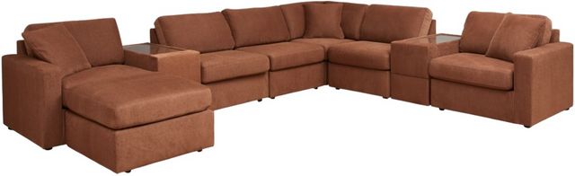 Signature Design by Ashley® Modmax 8-Piece Spice Modular Sectional ...