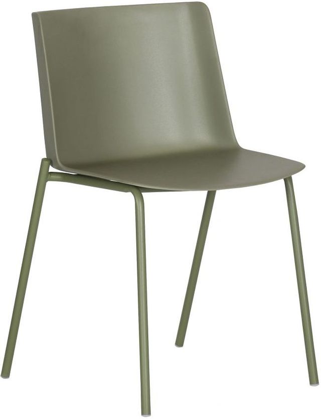 Moe's Home Collection Silla Sage Green Outdoor Dining Chair