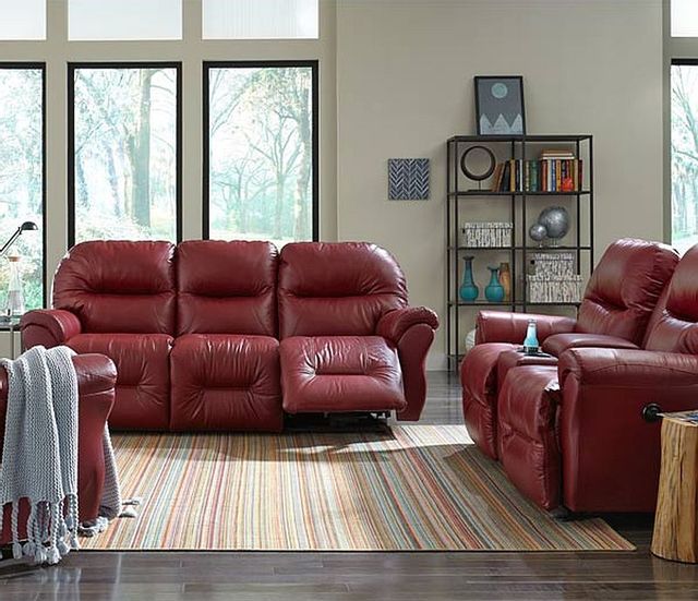 Best Home Furnishings® Bodie Leather Power Space Saver® Sofa 3
