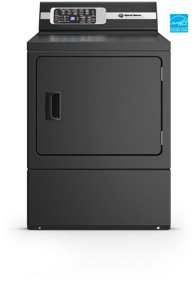 Speed Queen® DR7 7.0 Cu. Ft. Matte Black Front Load Electric Dryer