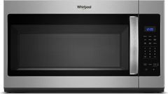 Whirlpool® 1.7 Cu. Ft., 1000 Watts, Over the Range Microwave-Stainless Steel