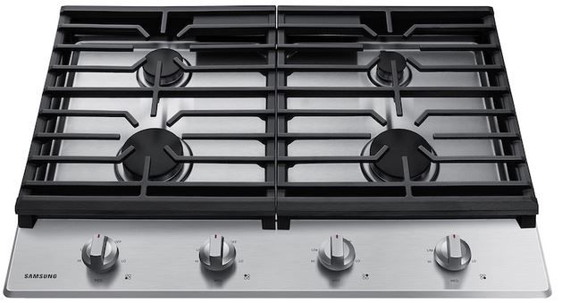 Samsung 30" Stainless Steel Gas Cooktop 11