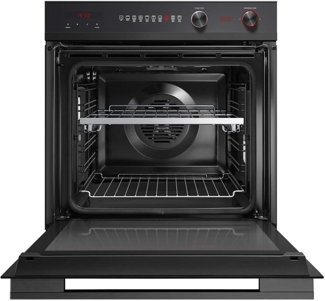 Fisher & Paykel Series 7 24" Black Electric Built In Single Oven-1
