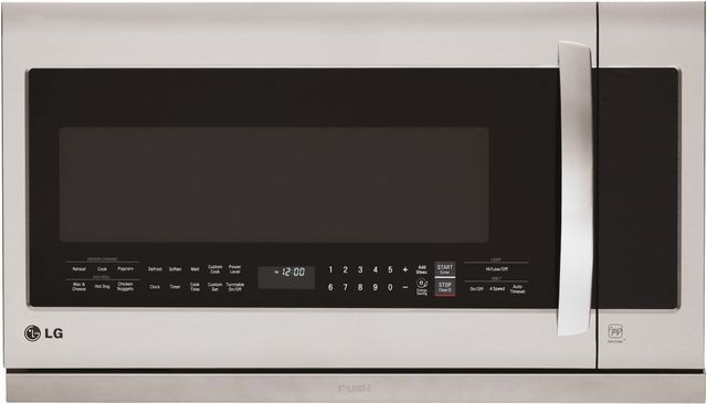 LG 2.2 Cu. Ft. Stainless Steel Over The Range Microwave 0