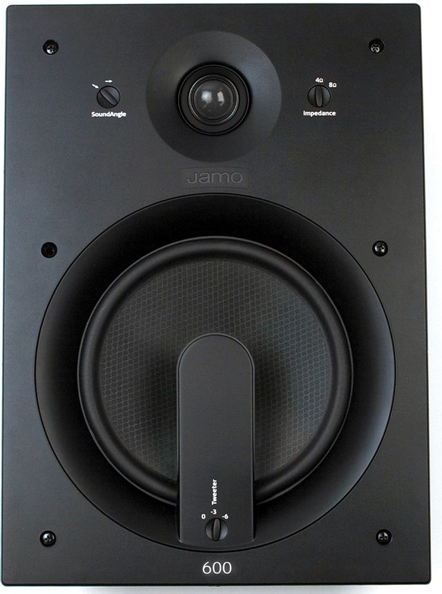 Jamo® 600 Series 8" White In-Wall Speaker
