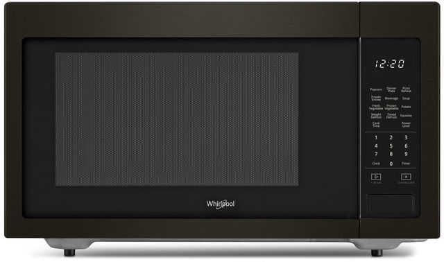 Whirlpool® 1.6 Cu. Ft. Black Stainless Countertop Microwave 0