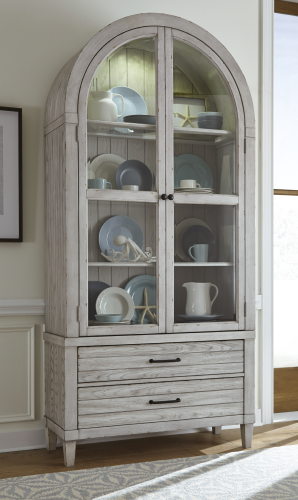 Legacy Classic Belhaven Weathered Plank Display Cabinet-2