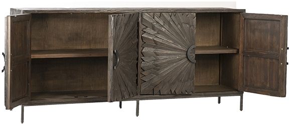 Dovetail Furniture Mabari Brown Sideboard 1