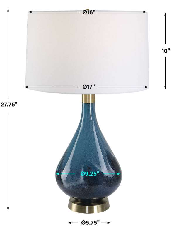 uttermost navier table lamp