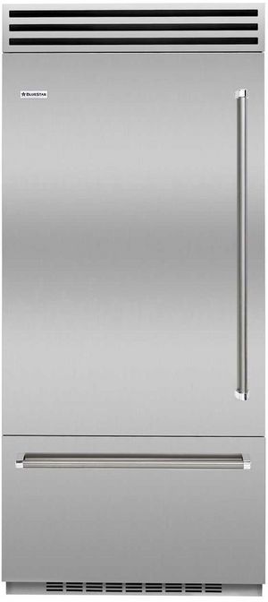 BlueStar® 36 in. 22.4 Cu. Ft. Color Match Built In Counter Depth Bottom Freezer Refrigerator