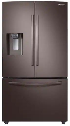 Samsung 28.0 Cu. Ft. Fingerprint Resistant Tuscan Stainless Steel French Door Full Depth Refrigerator