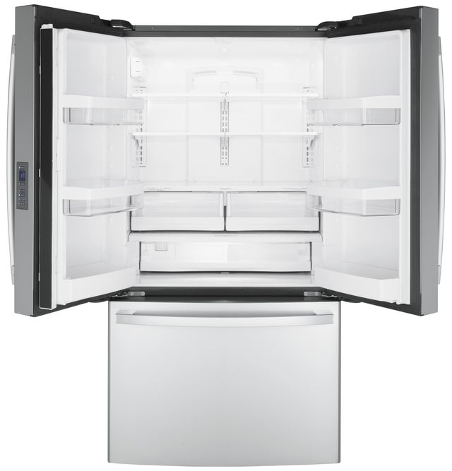 GE® 23.1 Cu. Ft. Fingerprint Resistant Stainless Steel Counter Depth French Door Refrigerator 1