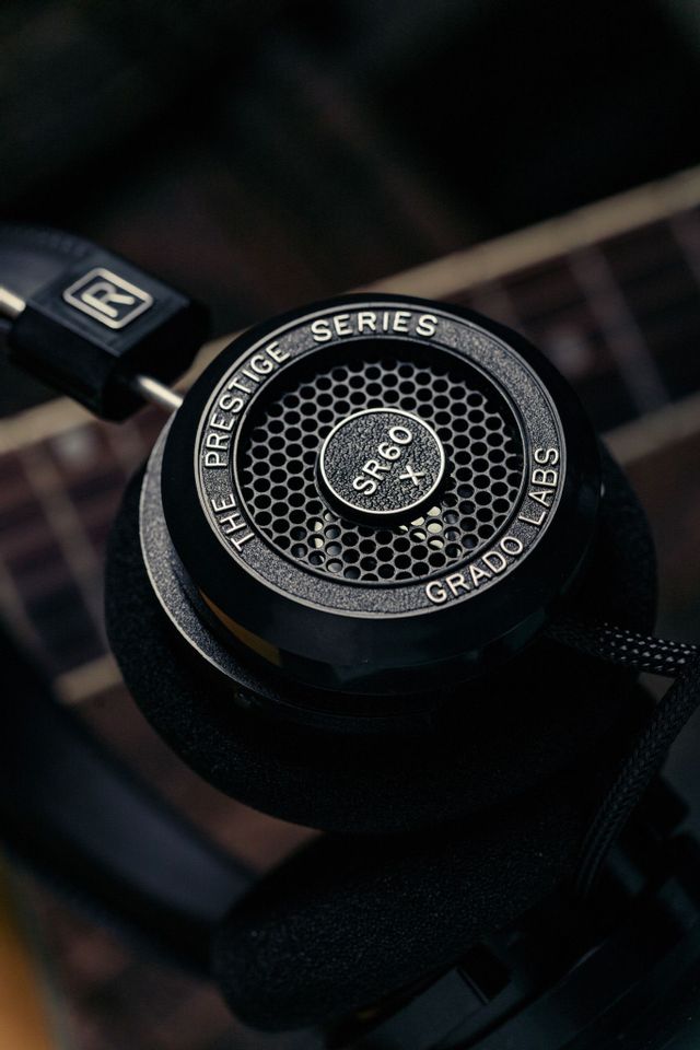 Grado Prestige Series Black Wired On-Ear Headphones 5