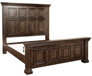 Liberty Furniture Big Valley Brownstone King Panel Bed