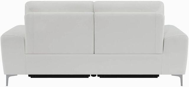 Coaster® Largo Upholstered Power White Sofa 1