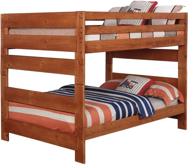 Coaster® Wrangle Hill Amber WashFull/Full Bunk Bed 1