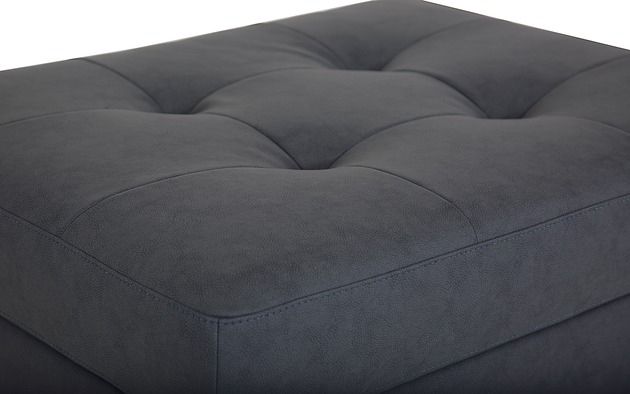 Palliser® Furniture Jura Black Ottoman 1