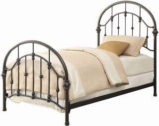 Coaster® Rowan Dark Bronze Twin Youth Bed