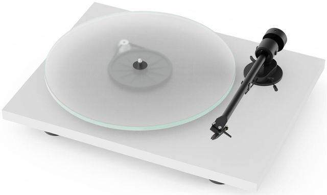 Pro-Ject T1 Gloss White Turntable