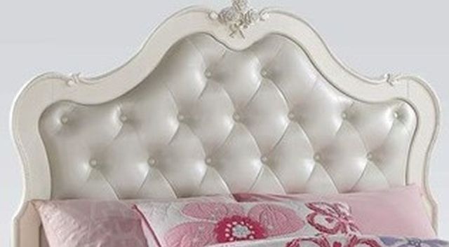 ACME Furniture Edalene Pearl White Twin Bed 1