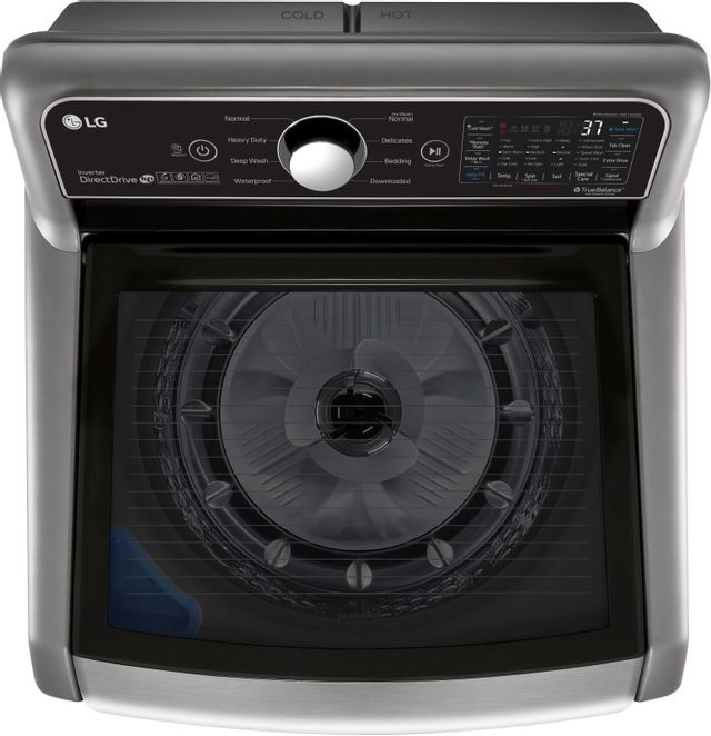 LG 5.6 Cu. Ft. Graphite Steel Top Load Washer 7