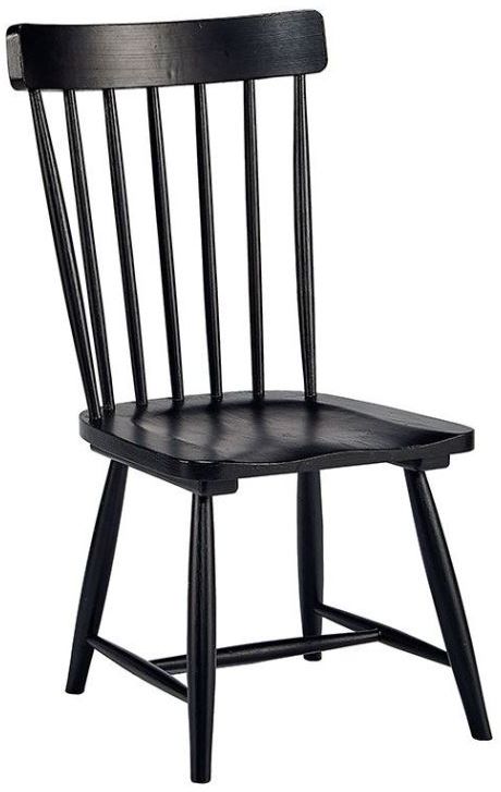 magnolia home black spindle back dining chair