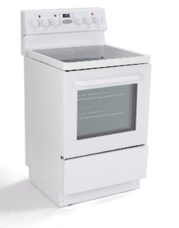 Cuisinière électrique autoportante Marathon Appliances® de 2,7 pi³ de 24 po - Blanc 4
