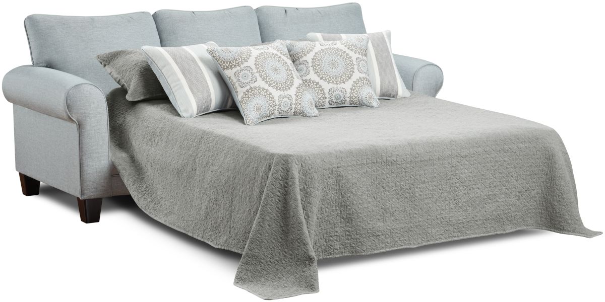 Fusion Furniture Grande Mist Grey Sofa Sleeper