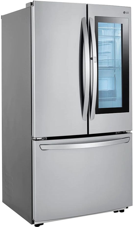 LG 22.8 Cu. Ft. Smudge Resistant Stainless Steel Counter Depth French Door Refrigerator 2
