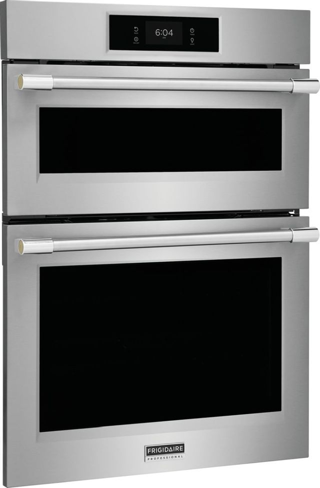 Frigidaire Professional 30'' Smudge-Proof® Stainless Steel Oven/Micro Combo Electrical Wall Oven-1
