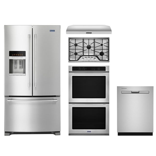 Maytag® 5 Piece Stainless Steel Kitchen Package-0