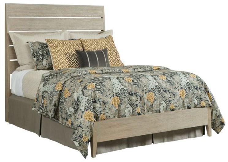 Kincaid Furniture Symmetry Sand Incline Oak Low Foot Board Queen Bed