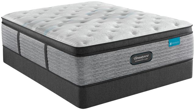 Beautyrest® Harmony Lux™ Carbon Series Pocketed Coil Plush Pillow Top Queen Mattress 6