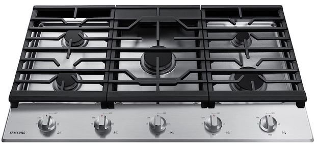 Samsung 36" Stainless Steel Gas Cooktop-1