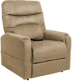 Windermere Mega Spice Stone Chaise Lounger With Heat & Massage Power Recliner