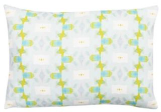 Laura Park Designs Chloe Blue 14" x 20" Lumbar Pillow