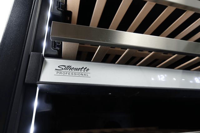 Silhouette® Professional™ Sonoma 5.3 Cu. Ft. Stainless Steel Wine Cooler 3