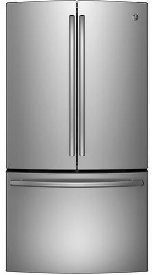 GE 28.5 Cu. Ft. French-Door Refrigerator-Stainless Steel