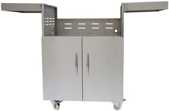 Coyote Outdoor Living 34” Grill Cart-Stainless Steel | Grand Appliance