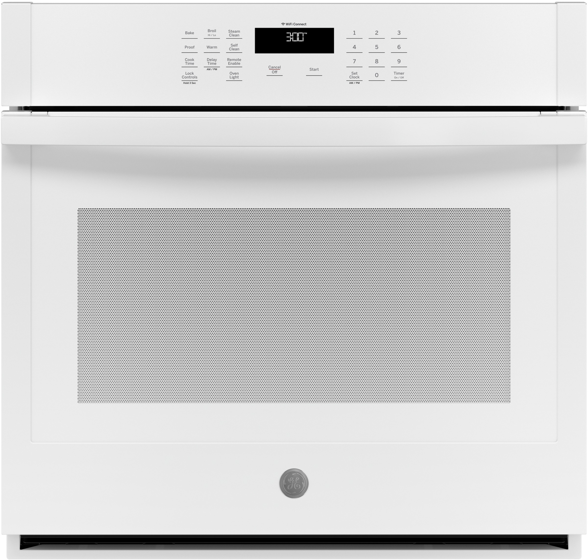 GE® 30" White Electric Built In Single Oven