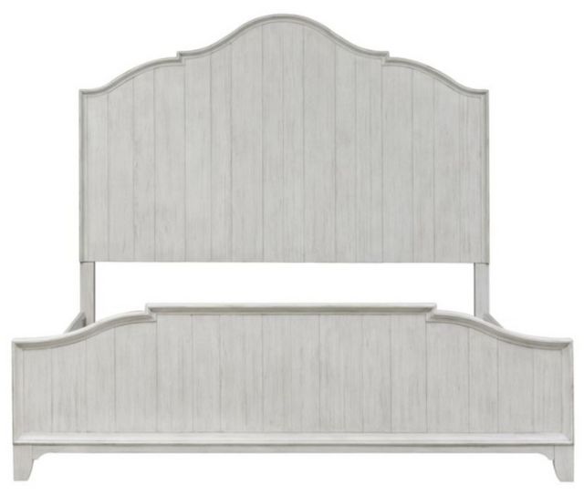 Liberty Farmhouse Reimagined 3-Piece Antique White King Panel Bedroom Set 1