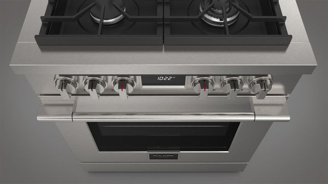Fulgor Milano Accento 30" Stainless Steel Pro Style Dual Fuel Range 2