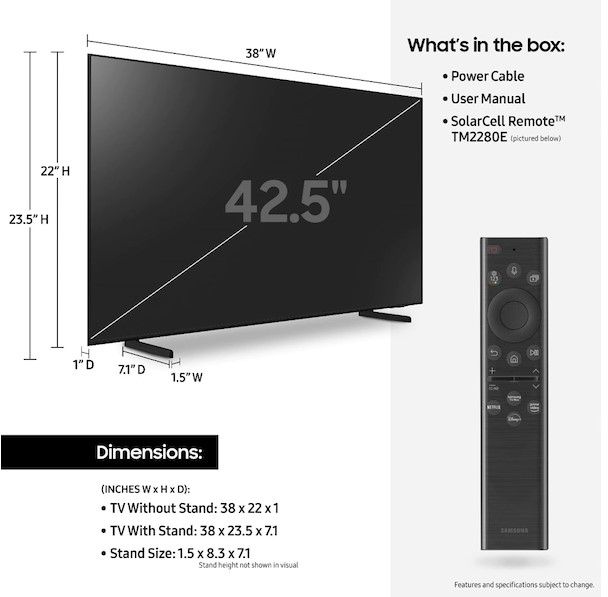Samsung Q60B Series 43" 4K Ultra HD QLED Smart TV 7