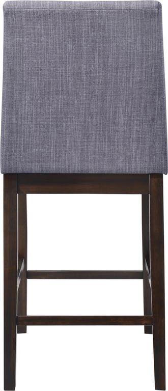 Elements International Piper Upholstered Counter Height Side Chair 4
